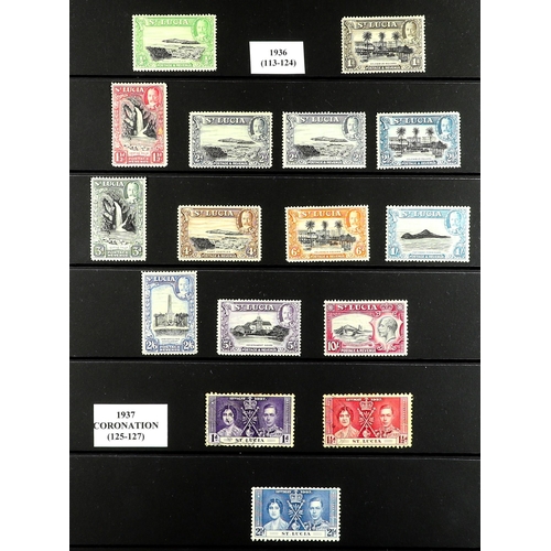 257 - DOMINICA - AND THE SAINTS! 1860's - 1958 COLLECTION of over 700 chiefly mint / never hinged mint sta... 