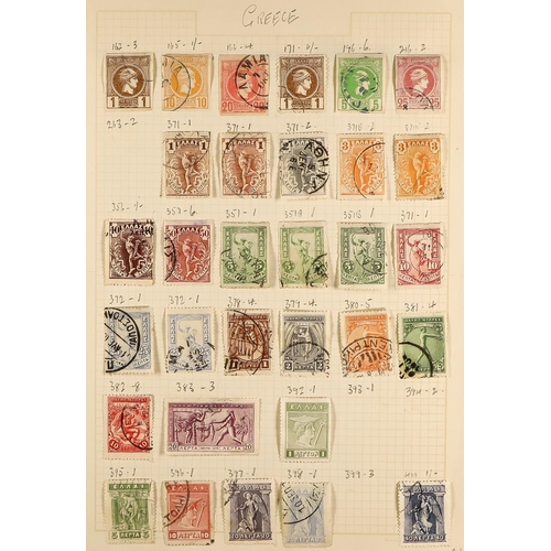 260 - 1912 ANCIENT SCHAUBEK ALBUM World mint & used collection, includes various early imperfs, USA 1861 p... 