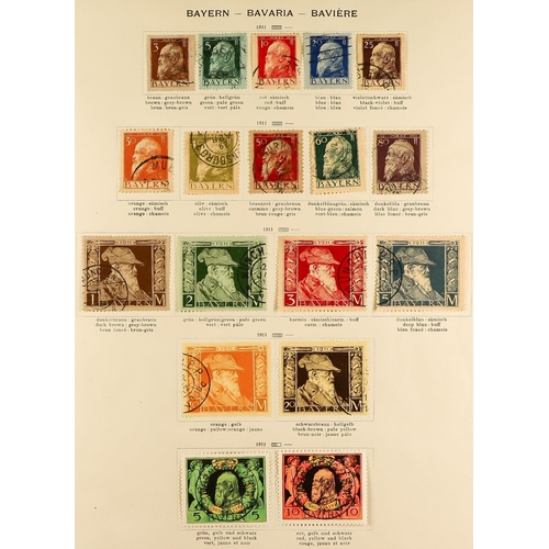 260 - 1912 ANCIENT SCHAUBEK ALBUM World mint & used collection, includes various early imperfs, USA 1861 p... 