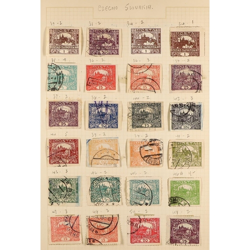 260 - 1912 ANCIENT SCHAUBEK ALBUM World mint & used collection, includes various early imperfs, USA 1861 p... 