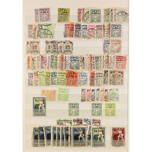 262 - EUROPEAN STAMPS. Mint & used stamps in a large stockbook, note Albania, Bulgaria, Hungary, Montenegr... 