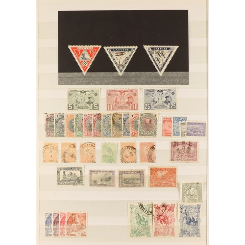 262 - EUROPEAN STAMPS. Mint & used stamps in a large stockbook, note Albania, Bulgaria, Hungary, Montenegr... 