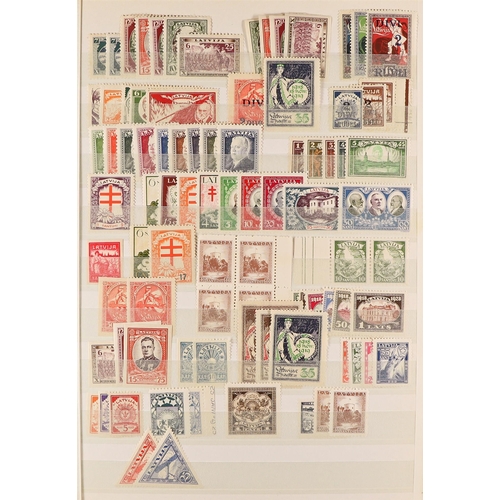 262 - EUROPEAN STAMPS. Mint & used stamps in a large stockbook, note Albania, Bulgaria, Hungary, Montenegr... 