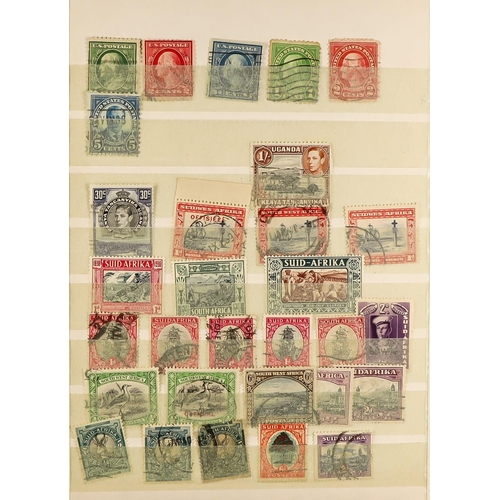 265 - WORLD RANGES WITH EARLY CLASSICS & COVERS 1840's-1950's mint & used stamps and covers on stock cards... 