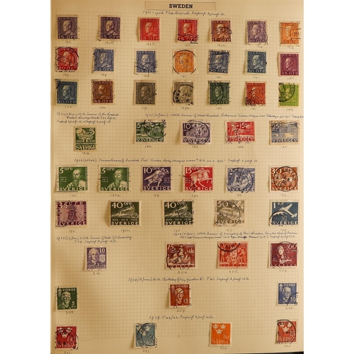 266 - 1860's - 1960's MINT & USED COLLECTION in a large Rapkin album, note Denmark & Danish West Indies, E... 