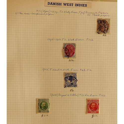 266 - 1860's - 1960's MINT & USED COLLECTION in a large Rapkin album, note Denmark & Danish West Indies, E... 