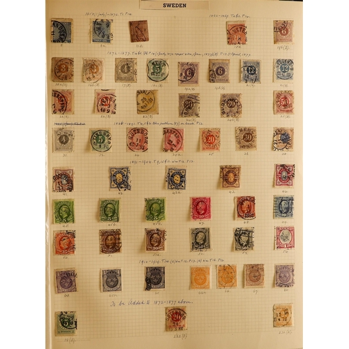 266 - 1860's - 1960's MINT & USED COLLECTION in a large Rapkin album, note Denmark & Danish West Indies, E... 