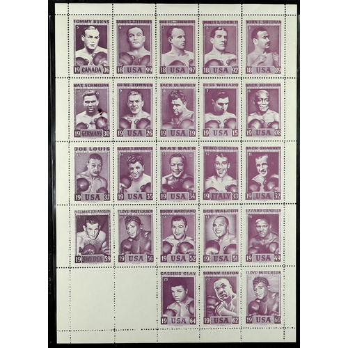 267 - CINDERELLAS / LOCALS collection of 1950's-1990's mainly never hinged mint stamps & miniature sheets ... 