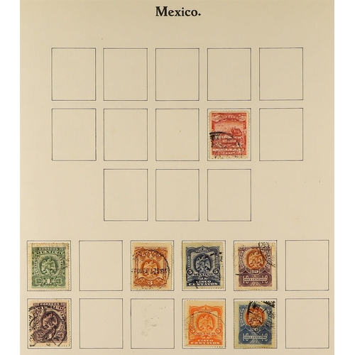 271 - CENTRAL & SOUTH AMERICAS COLLECTION of used stamps in album (and loose stock pages), Argentina, Chil... 