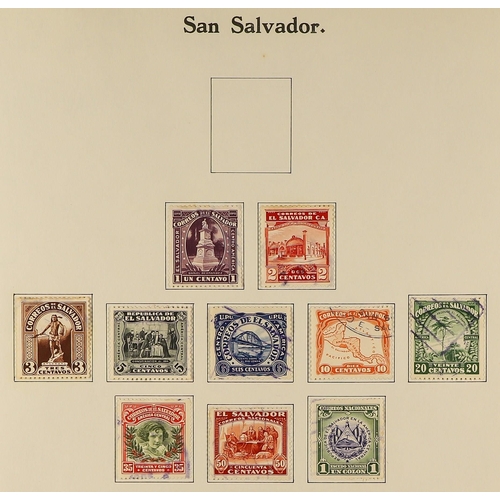 271 - CENTRAL & SOUTH AMERICAS COLLECTION of used stamps in album (and loose stock pages), Argentina, Chil... 