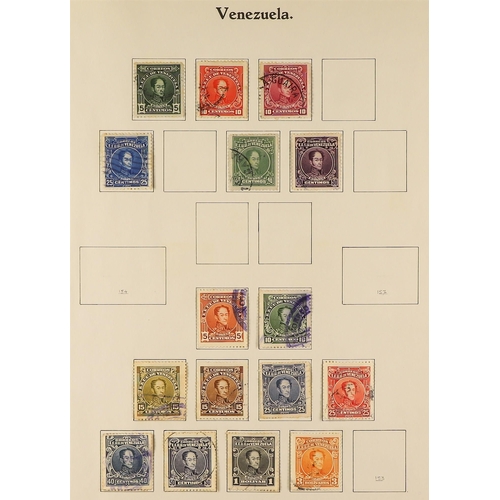 271 - CENTRAL & SOUTH AMERICAS COLLECTION of used stamps in album (and loose stock pages), Argentina, Chil... 