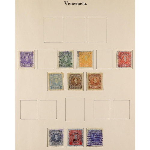 271 - CENTRAL & SOUTH AMERICAS COLLECTION of used stamps in album (and loose stock pages), Argentina, Chil... 