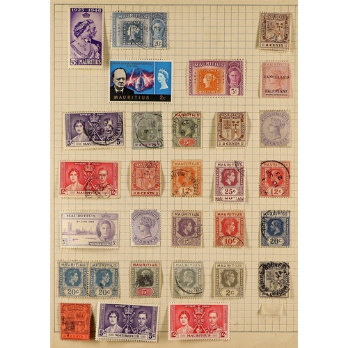 272 - COMMONWEALTH COLLECTION of mint and used in album, much KGVI and earlier QEII (approx 1800 stamps) L... 