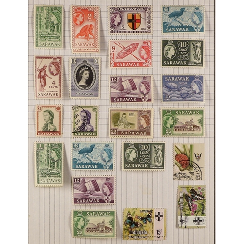 272 - COMMONWEALTH COLLECTION of mint and used in album, much KGVI and earlier QEII (approx 1800 stamps) L... 