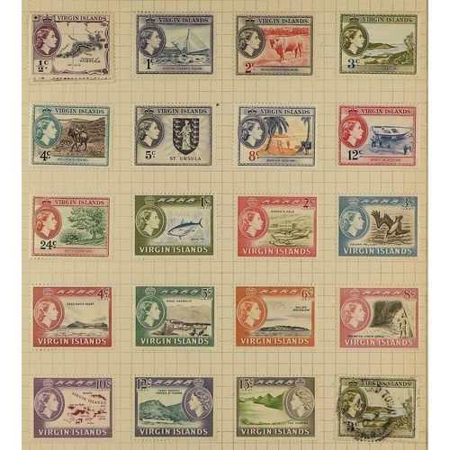 272 - COMMONWEALTH COLLECTION of mint and used in album, much KGVI and earlier QEII (approx 1800 stamps) L... 