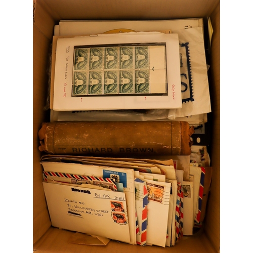 275 - LARGE COLLECTOR'S ESTATE All periods mint & used stamps in six cartons with many covers & ephemera i... 