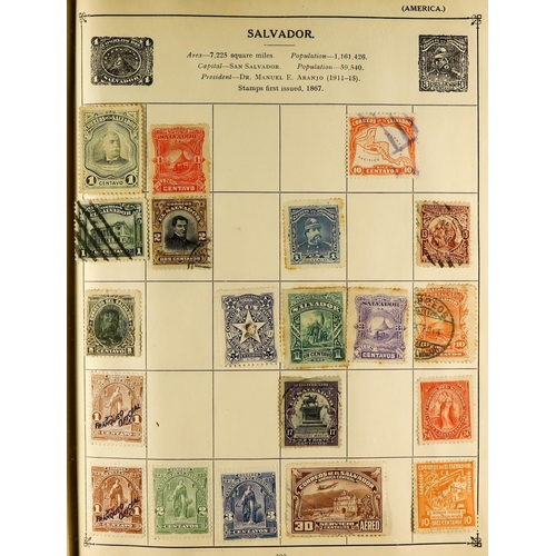 276 - OLD WORLD COLLECTION 1840-1950's mint & used stamps in ancient bulging well filled Strand album with... 