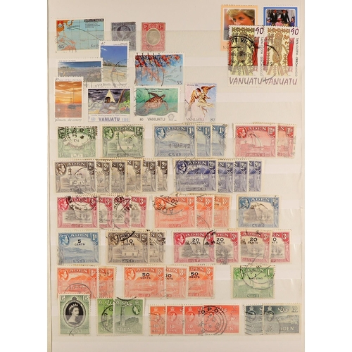 279 - WORLD ACCUMULATION, COVERS & STAMPS All periods mint & used stamps in two cartons, includes Great Br... 