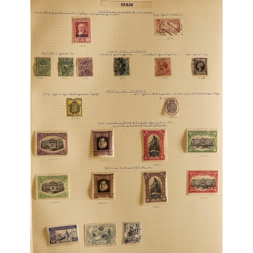 282 - 1850's - 1960's MINT & USED COLLECTION in a large Rapkin album, note Belgium & Colonies, Portugal & ... 