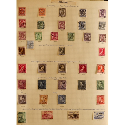 282 - 1850's - 1960's MINT & USED COLLECTION in a large Rapkin album, note Belgium & Colonies, Portugal & ... 