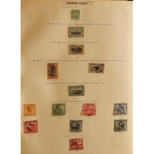 282 - 1850's - 1960's MINT & USED COLLECTION in a large Rapkin album, note Belgium & Colonies, Portugal & ... 