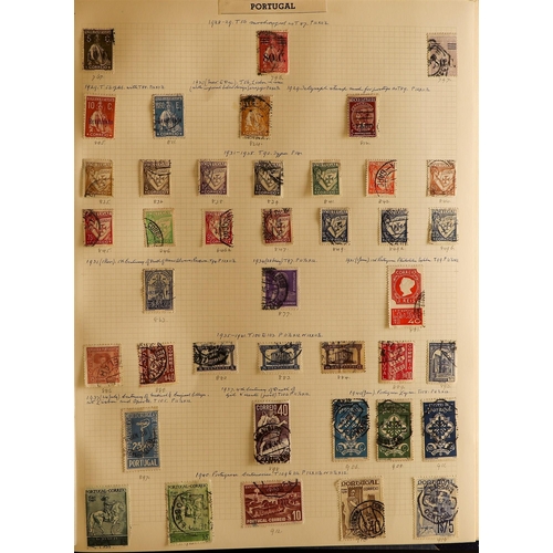 282 - 1850's - 1960's MINT & USED COLLECTION in a large Rapkin album, note Belgium & Colonies, Portugal & ... 