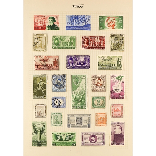 283 - AFRICA & THE MIDDLE EAST mint & used collection in a spring back album, spans Egypt, Ethiopia, vario... 