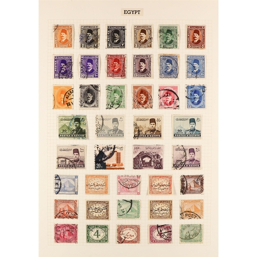 283 - AFRICA & THE MIDDLE EAST mint & used collection in a spring back album, spans Egypt, Ethiopia, vario... 