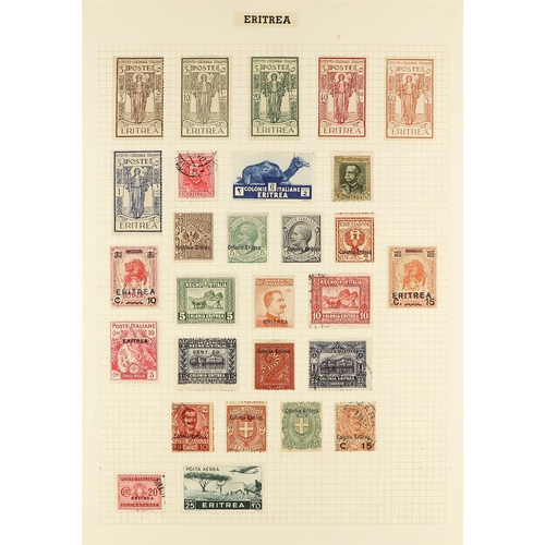 283 - AFRICA & THE MIDDLE EAST mint & used collection in a spring back album, spans Egypt, Ethiopia, vario... 