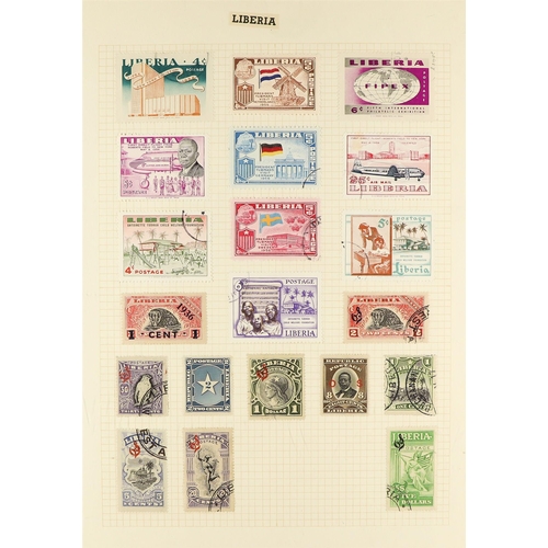 283 - AFRICA & THE MIDDLE EAST mint & used collection in a spring back album, spans Egypt, Ethiopia, vario... 