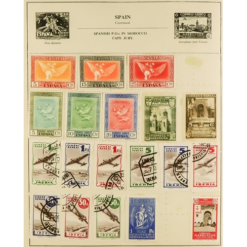 286 - LARGE ESTATE AS RECEIVED IN SIX BOXES WORLD ACCUMULATION all periods mint & used, includes Great Bri... 