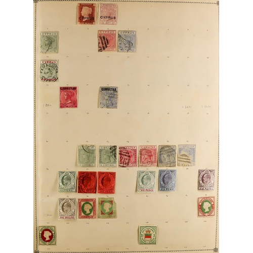 292 - CENTURY STAMP ALBUM WITH MANY CLASSICS. An as received album which was kindly donated straight to ch... 