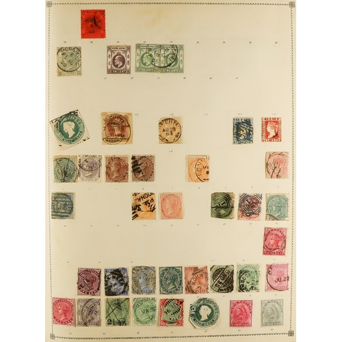 292 - CENTURY STAMP ALBUM WITH MANY CLASSICS. An as received album which was kindly donated straight to ch... 