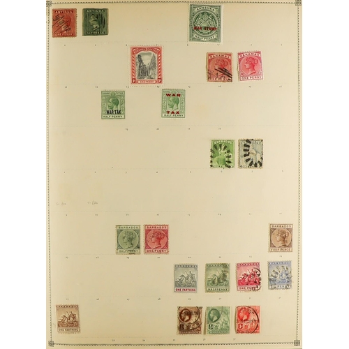 292 - CENTURY STAMP ALBUM WITH MANY CLASSICS. An as received album which was kindly donated straight to ch... 