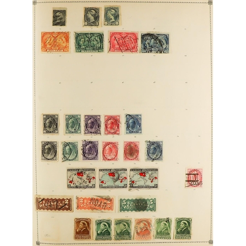 292 - CENTURY STAMP ALBUM WITH MANY CLASSICS. An as received album which was kindly donated straight to ch... 