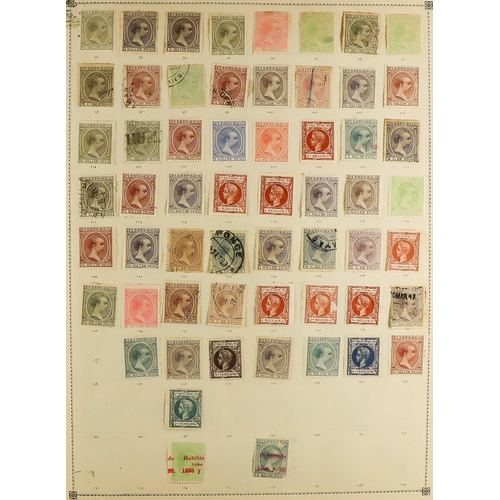 292 - CENTURY STAMP ALBUM WITH MANY CLASSICS. An as received album which was kindly donated straight to ch... 