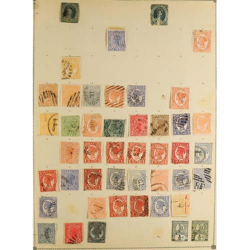 292 - CENTURY STAMP ALBUM WITH MANY CLASSICS. An as received album which was kindly donated straight to ch... 