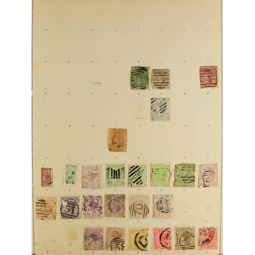 292 - CENTURY STAMP ALBUM WITH MANY CLASSICS. An as received album which was kindly donated straight to ch... 