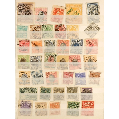 292 - CENTURY STAMP ALBUM WITH MANY CLASSICS. An as received album which was kindly donated straight to ch... 