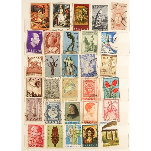 292 - CENTURY STAMP ALBUM WITH MANY CLASSICS. An as received album which was kindly donated straight to ch... 