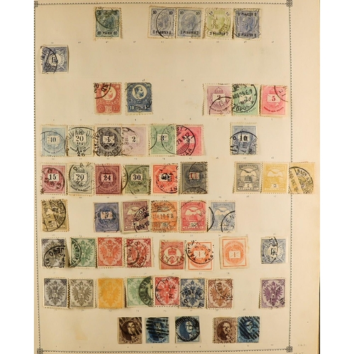 292 - CENTURY STAMP ALBUM WITH MANY CLASSICS. An as received album which was kindly donated straight to ch... 