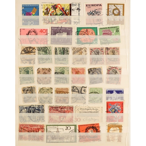 292 - CENTURY STAMP ALBUM WITH MANY CLASSICS. An as received album which was kindly donated straight to ch... 