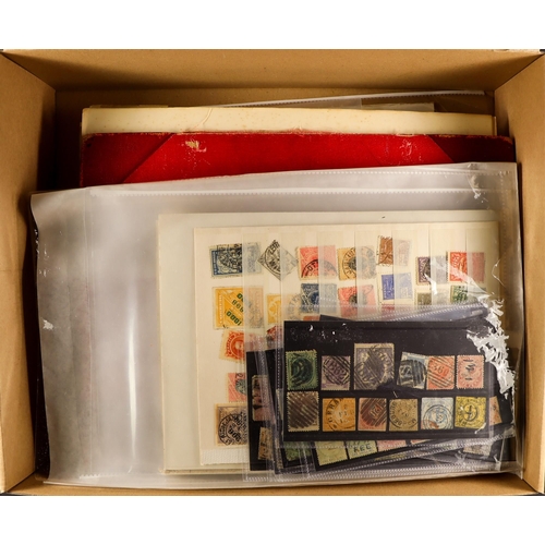 292 - CENTURY STAMP ALBUM WITH MANY CLASSICS. An as received album which was kindly donated straight to ch... 