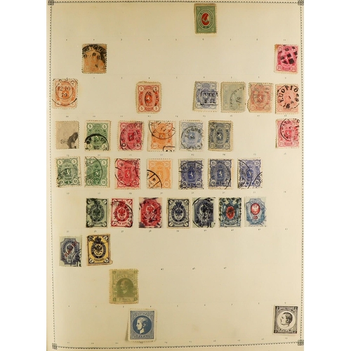 292 - CENTURY STAMP ALBUM WITH MANY CLASSICS. An as received album which was kindly donated straight to ch... 