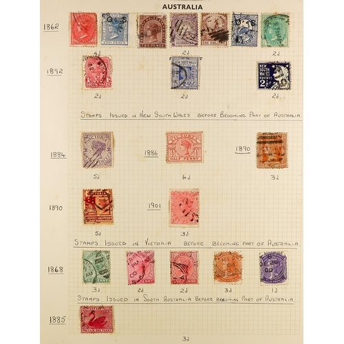 299 - BRITISH COMMONWEALTH Late 19th Century to 1960's mint & used stamps in four albums, includes Malta 1... 