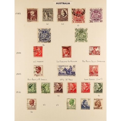 299 - BRITISH COMMONWEALTH Late 19th Century to 1960's mint & used stamps in four albums, includes Malta 1... 