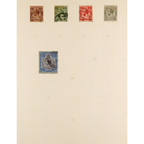 299 - BRITISH COMMONWEALTH Late 19th Century to 1960's mint & used stamps in four albums, includes Malta 1... 