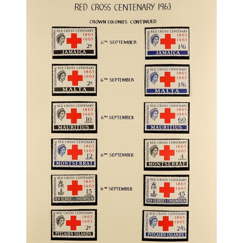 310 - BRITISH COMMONWEALTH Mostly 1930's to 1960's mainly mint ranges in two volumes, some are never hinge... 