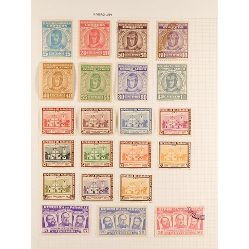 314 - LATIN AMERICA 19th Century to 1970's mint & used collection in three albums with most South & Centra... 