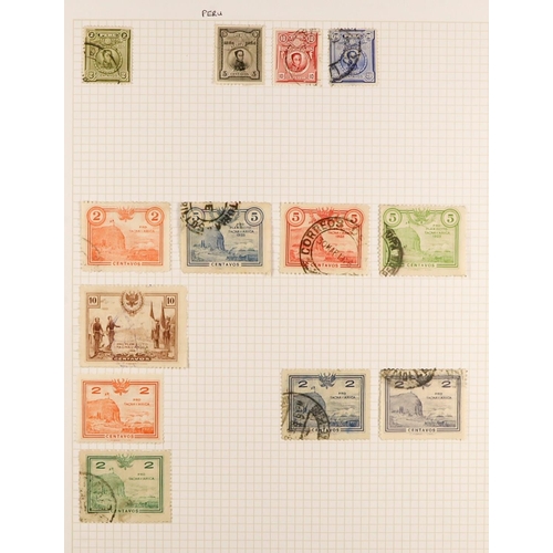 314 - LATIN AMERICA 19th Century to 1970's mint & used collection in three albums with most South & Centra... 